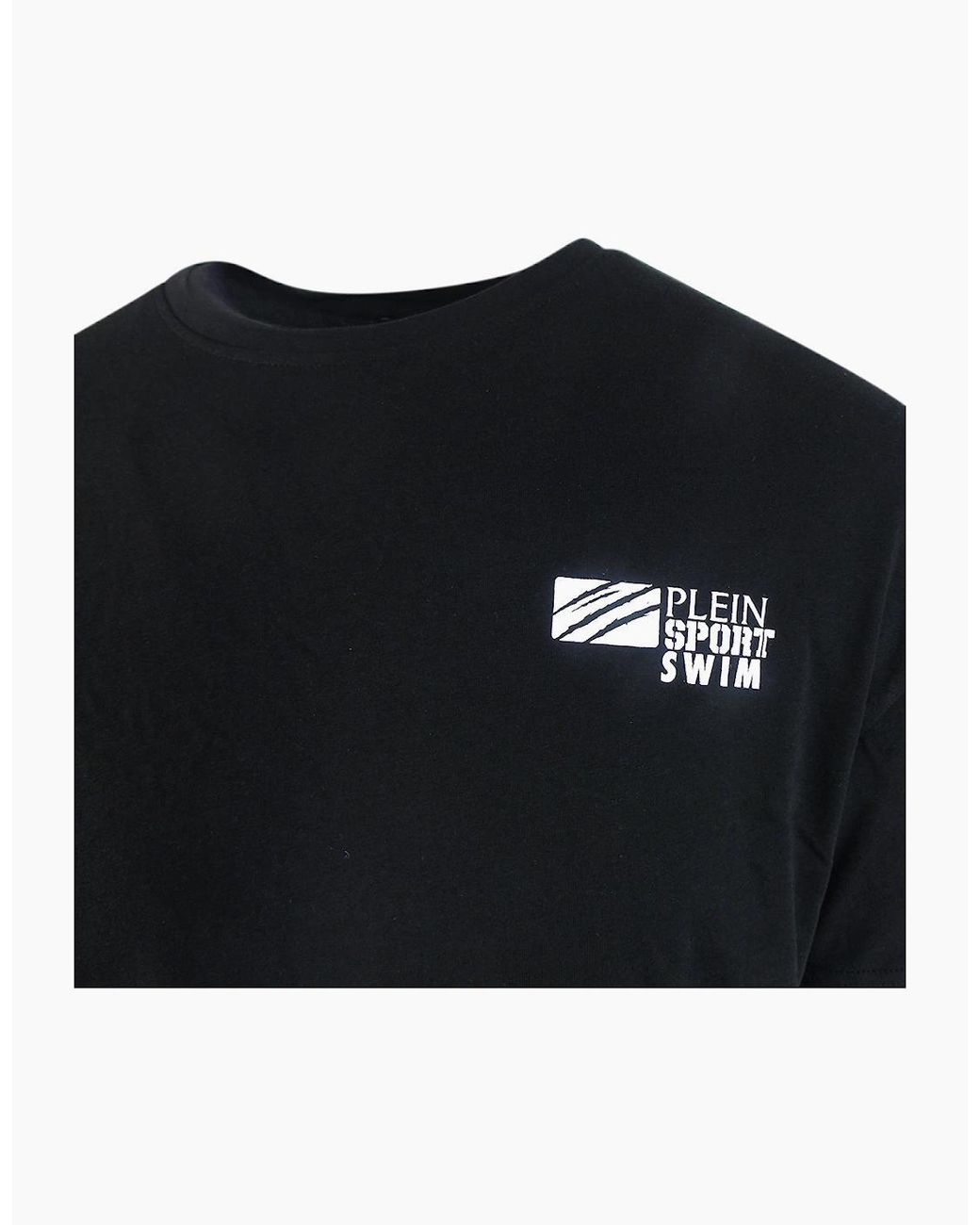 Philipp Plein Black Plein Sport Classic Logo T-Shirt
