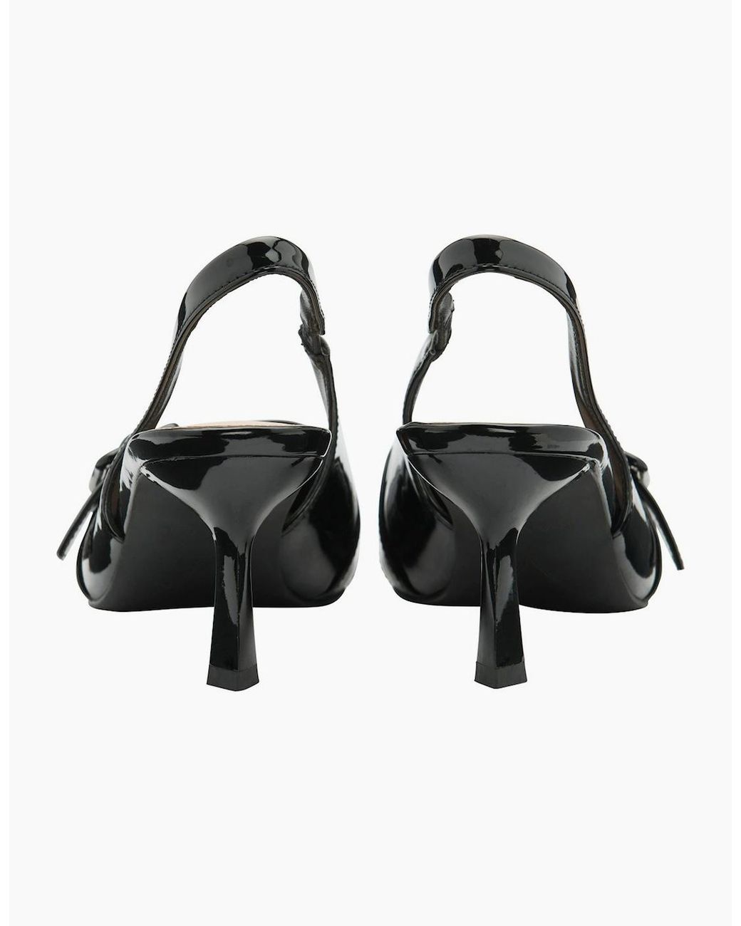 Ravel Black Dalry Slingback Court Shoes