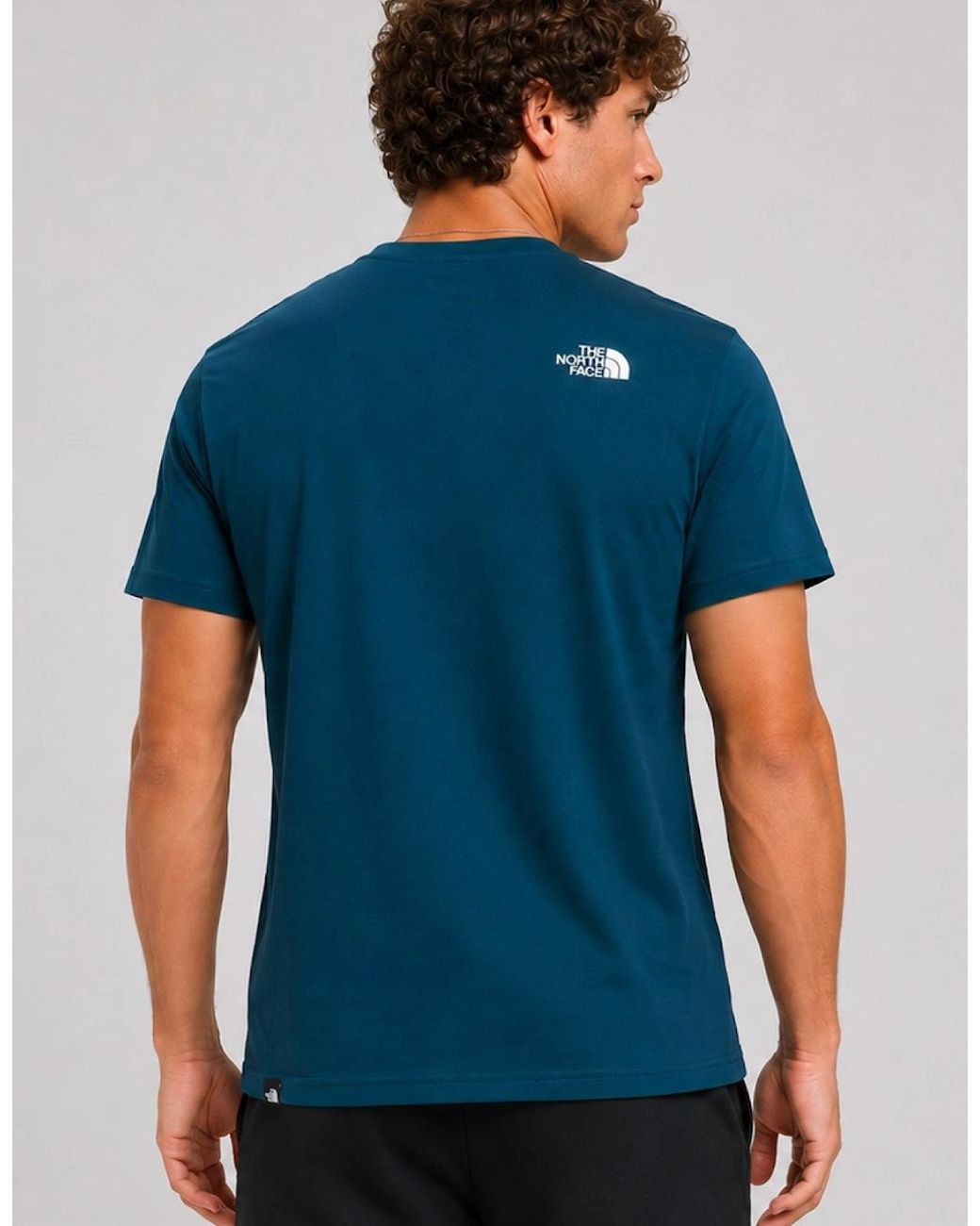 The North Face Blue M New Peak Ss T-Shirt for men