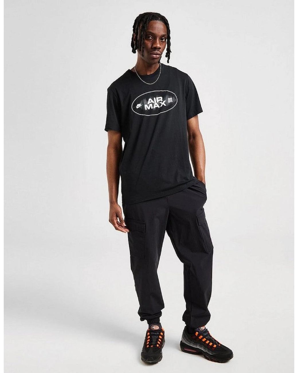 Nike Air Max Black T-Shirt for men