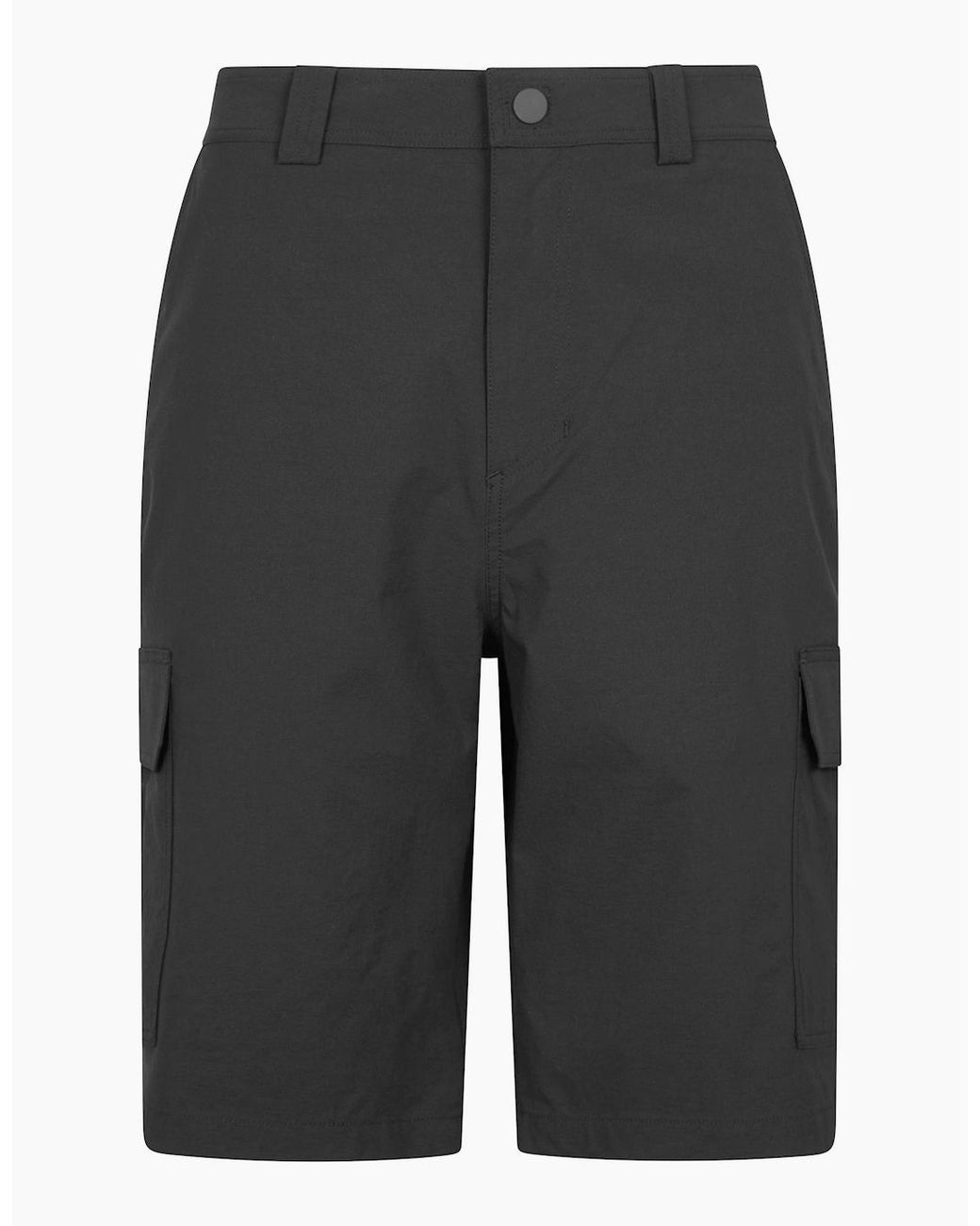 Mountain Warehouse Gray Delta Stretch Cargo Shorts for men