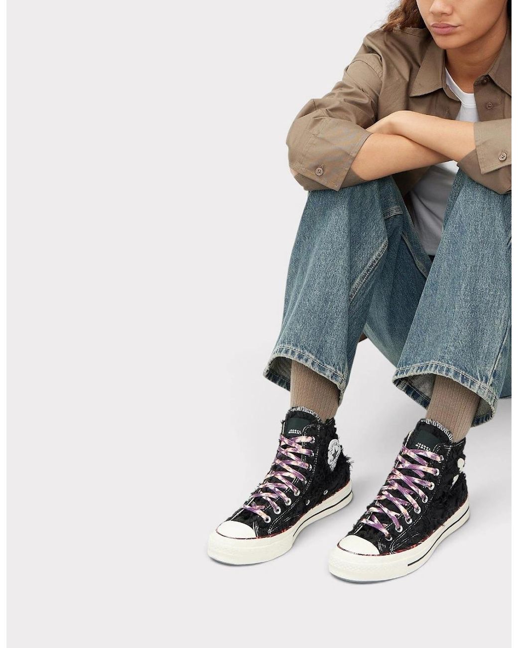 Converse Black X Isabel Marant Chuck 70 Sneakers