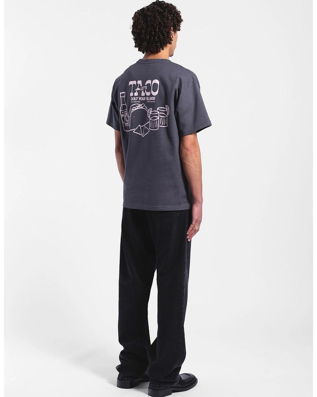 Dr. Denim Blue Trooper T-Shirt for men