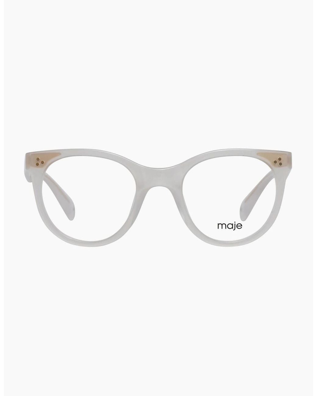 Maje Metallic Optical Frame Mj1003 006 48