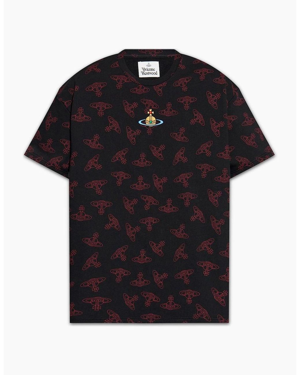 Vivienne Westwood Black Oversized Tshirt for men