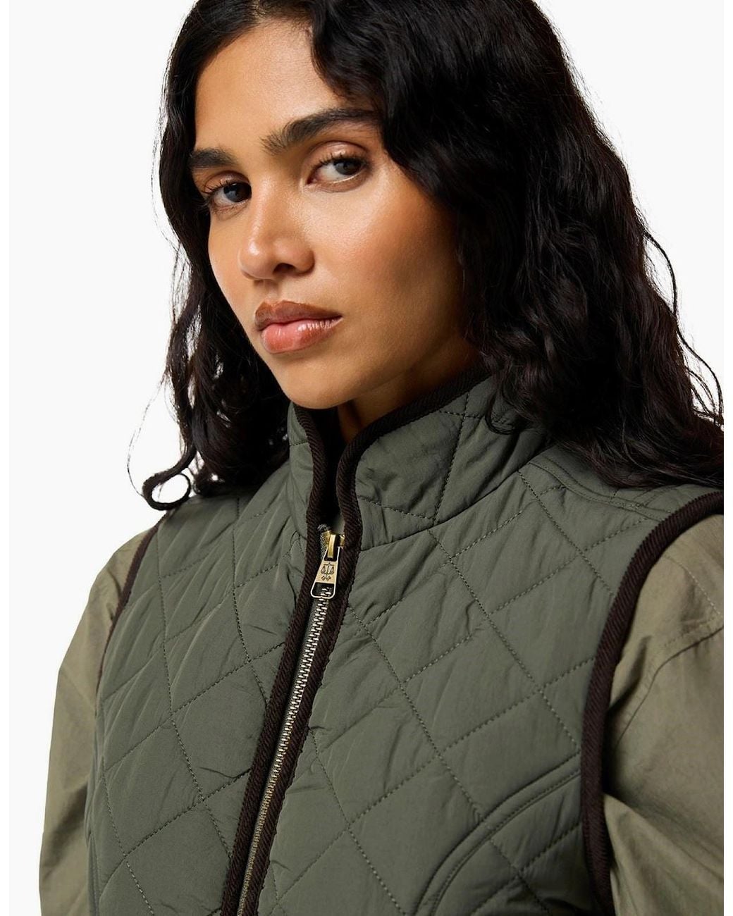 Hunter Green Original Short Quilted Gilet Gilets