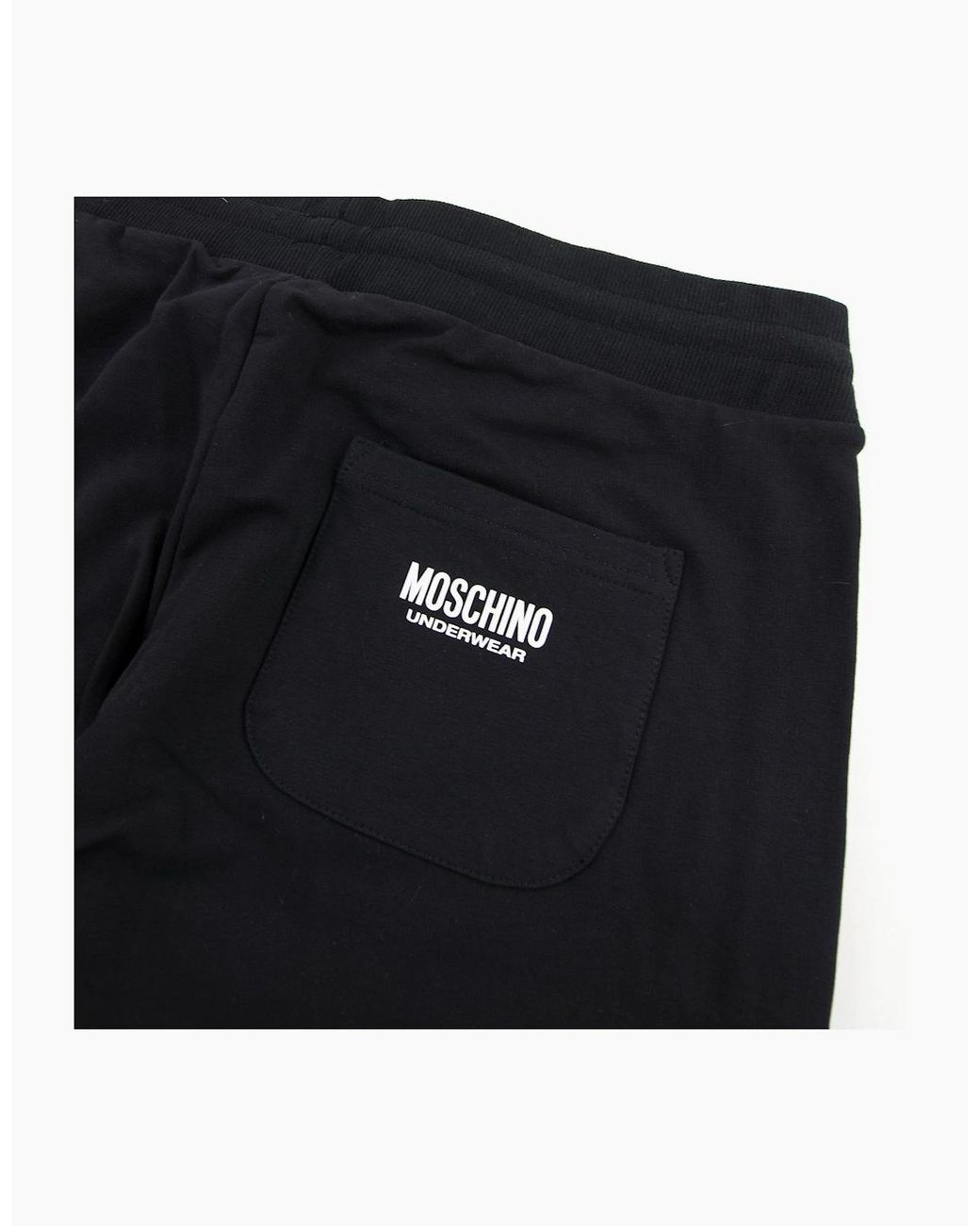 Moschino Black Underwear Logo Tape Shorts 0555 for men