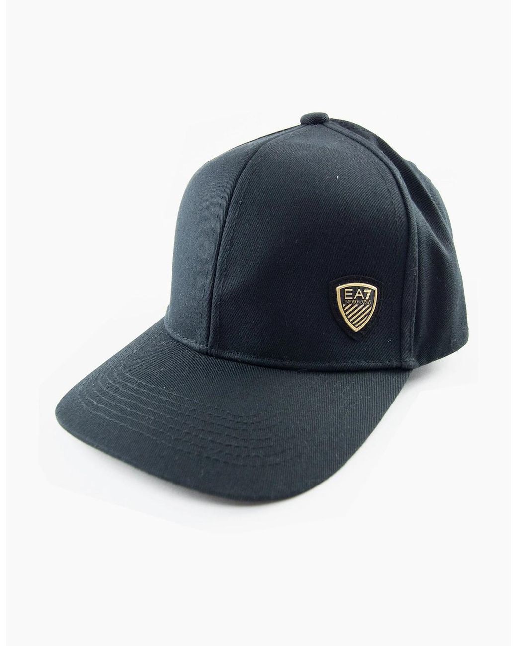 EA7 Blue Soccer Baseball Cap for men