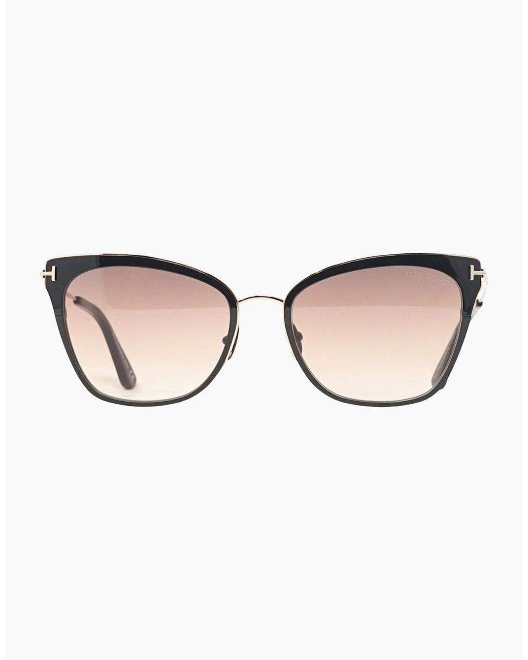 Tom Ford Brown Faryn Ft0843 01F Shiny Rose Sunglasses