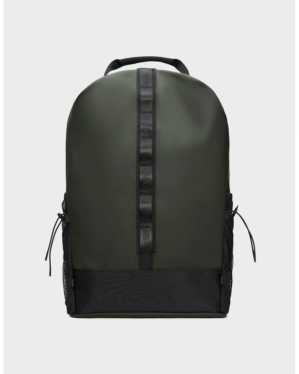 Rains Green Trail Clip Front Backpack