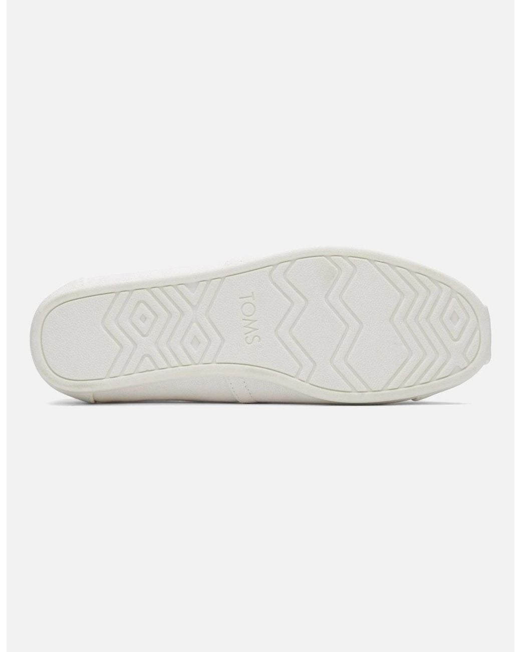 TOMS White Alpargata 100% Cotton Espadrilles for men