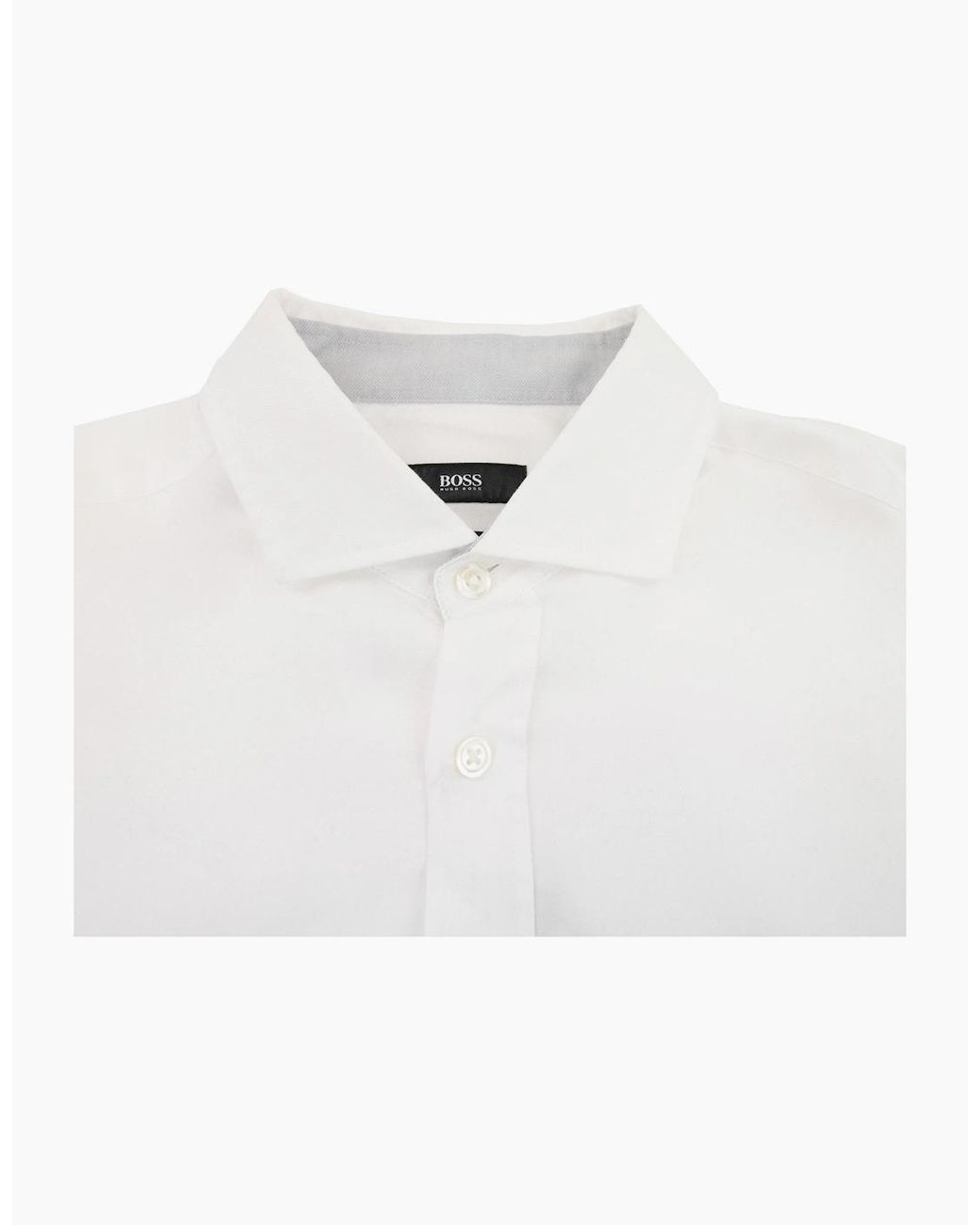 Boss White Ridley_2 Pure Cotton Shirt for men