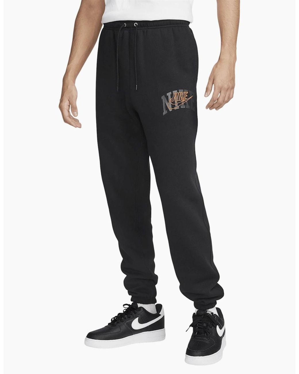 Nike Black Jogger Club Fleece Running Sweatpants Bottoms Sportswear Trouser New for men