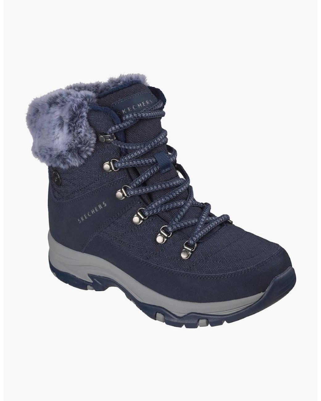 Skechers Blue Trego Stormie Frost Walking Boots
