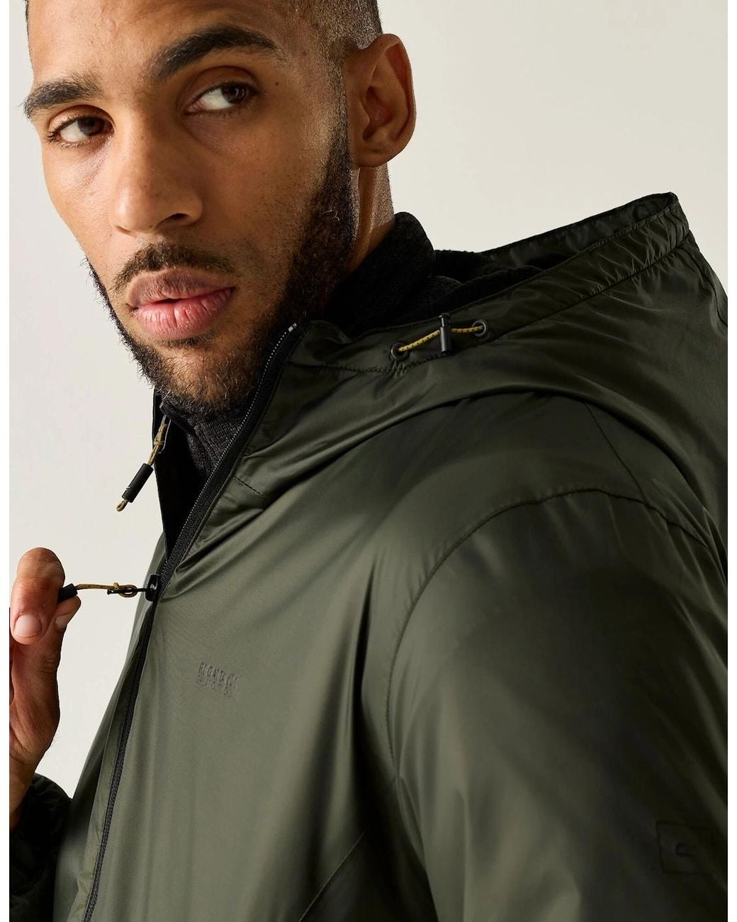 Regatta Green Kybre Fleece Lined Jacket for men