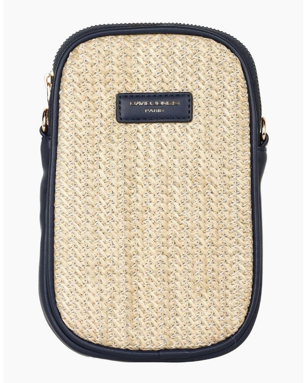 David Jones White Cantaloupe Phone Bag