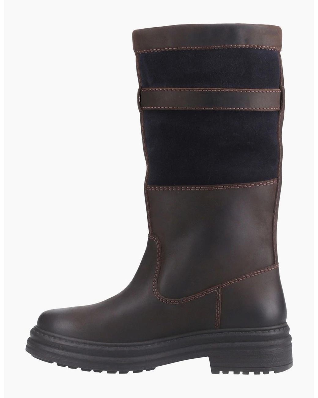 Cotswold Black Broadwell Leather Boots