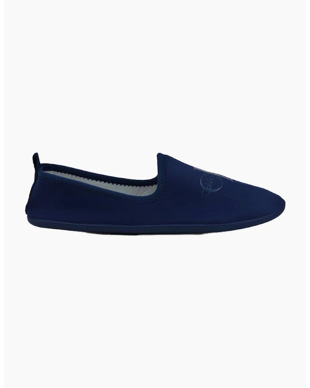 Calvin Klein Blue Slippers Flat Slip On Shoes