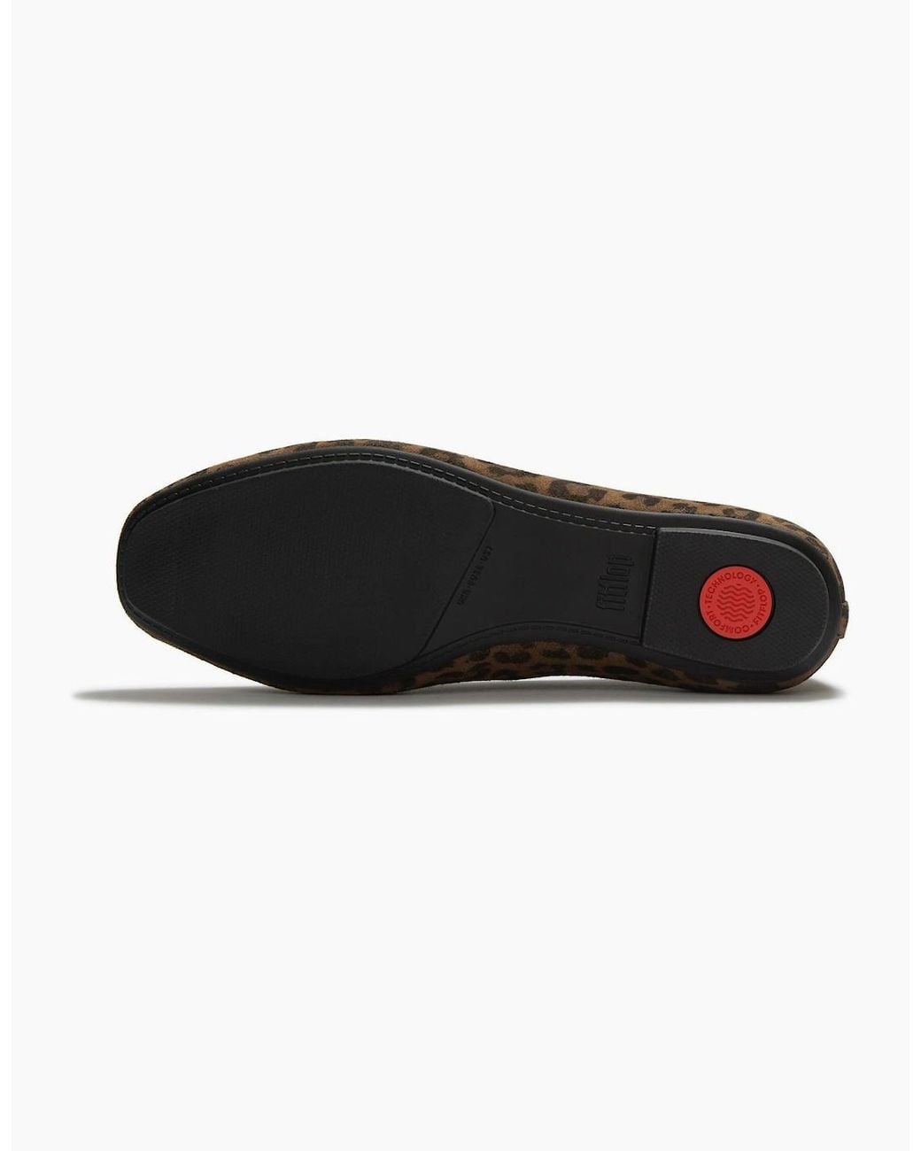 Fitflop Brown Delicato Ballerina Suede Tan/ Flats
