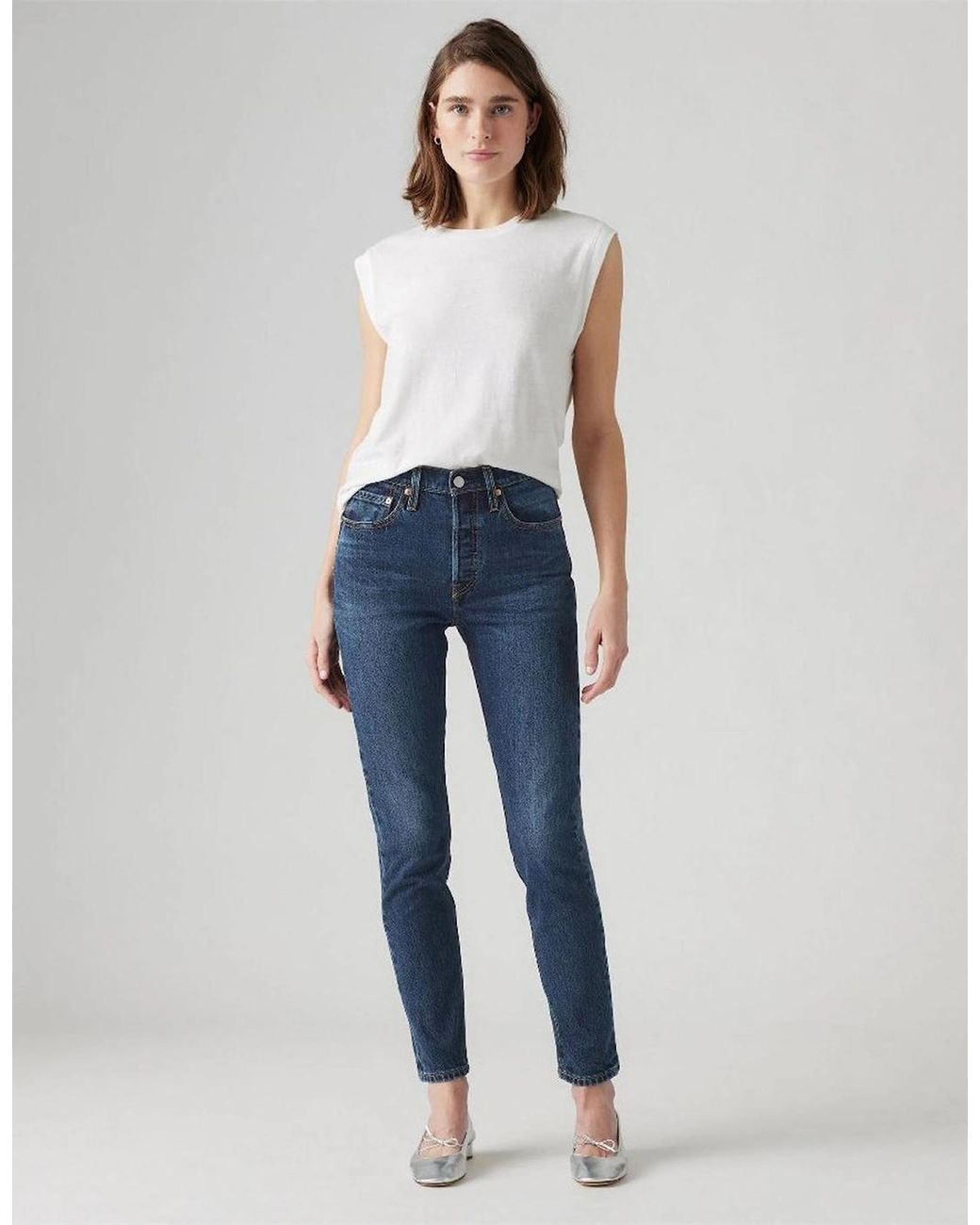 Levi's Blue 501 Skinny
