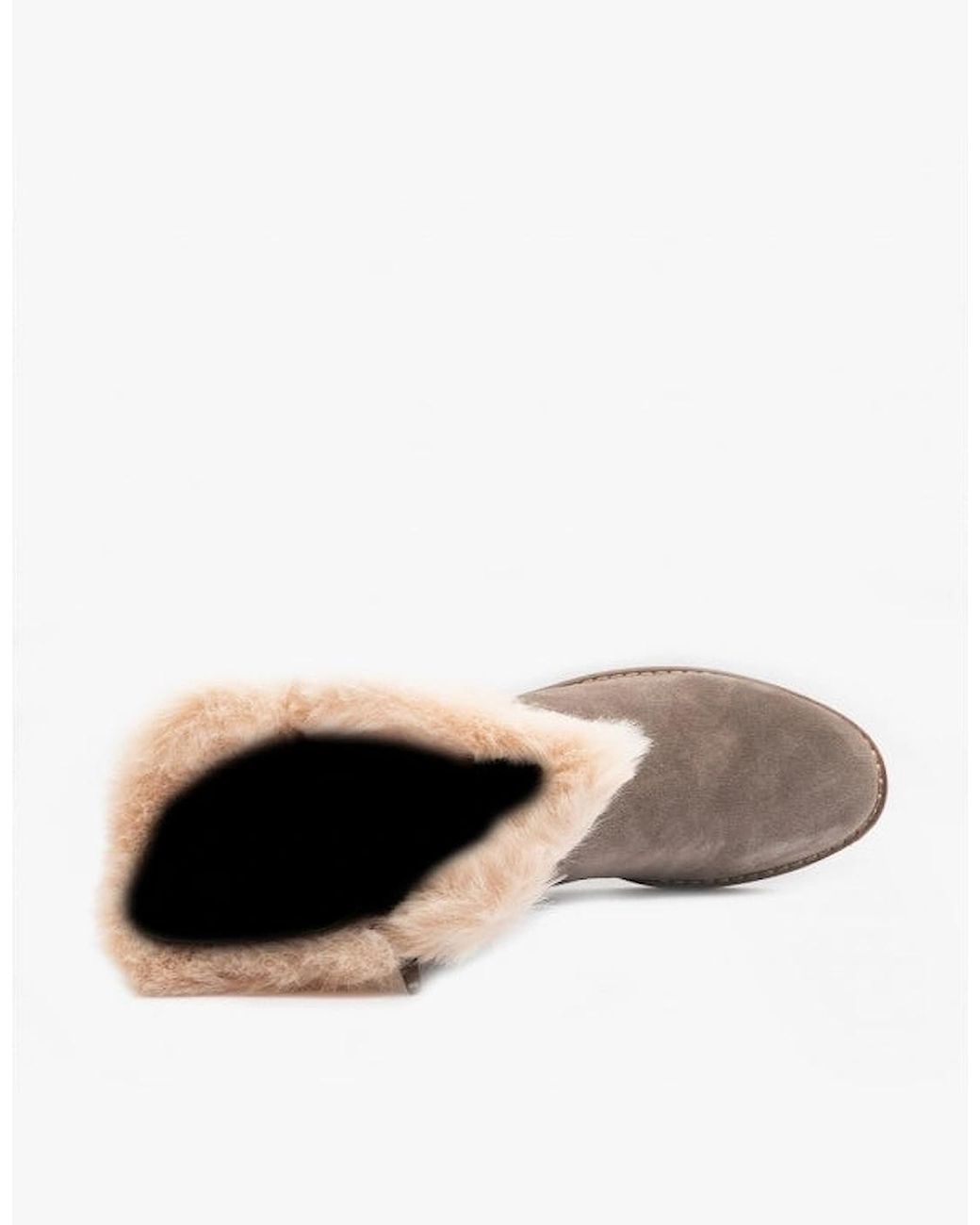 Hush Puppies Brown Megan Suede Mid-Calf Boots