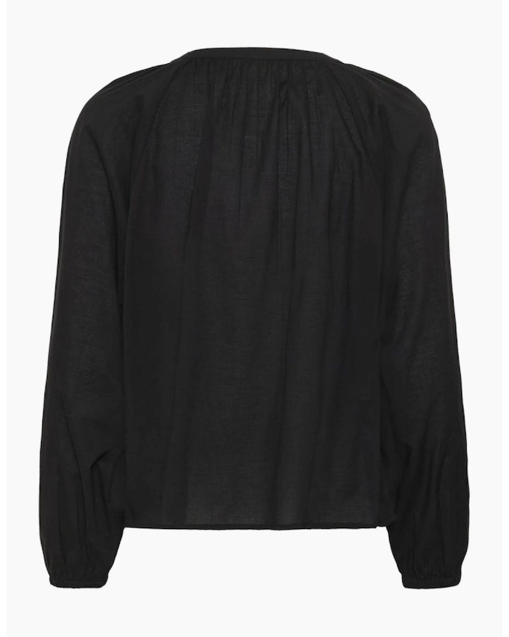 Cream Black Reno Blouse