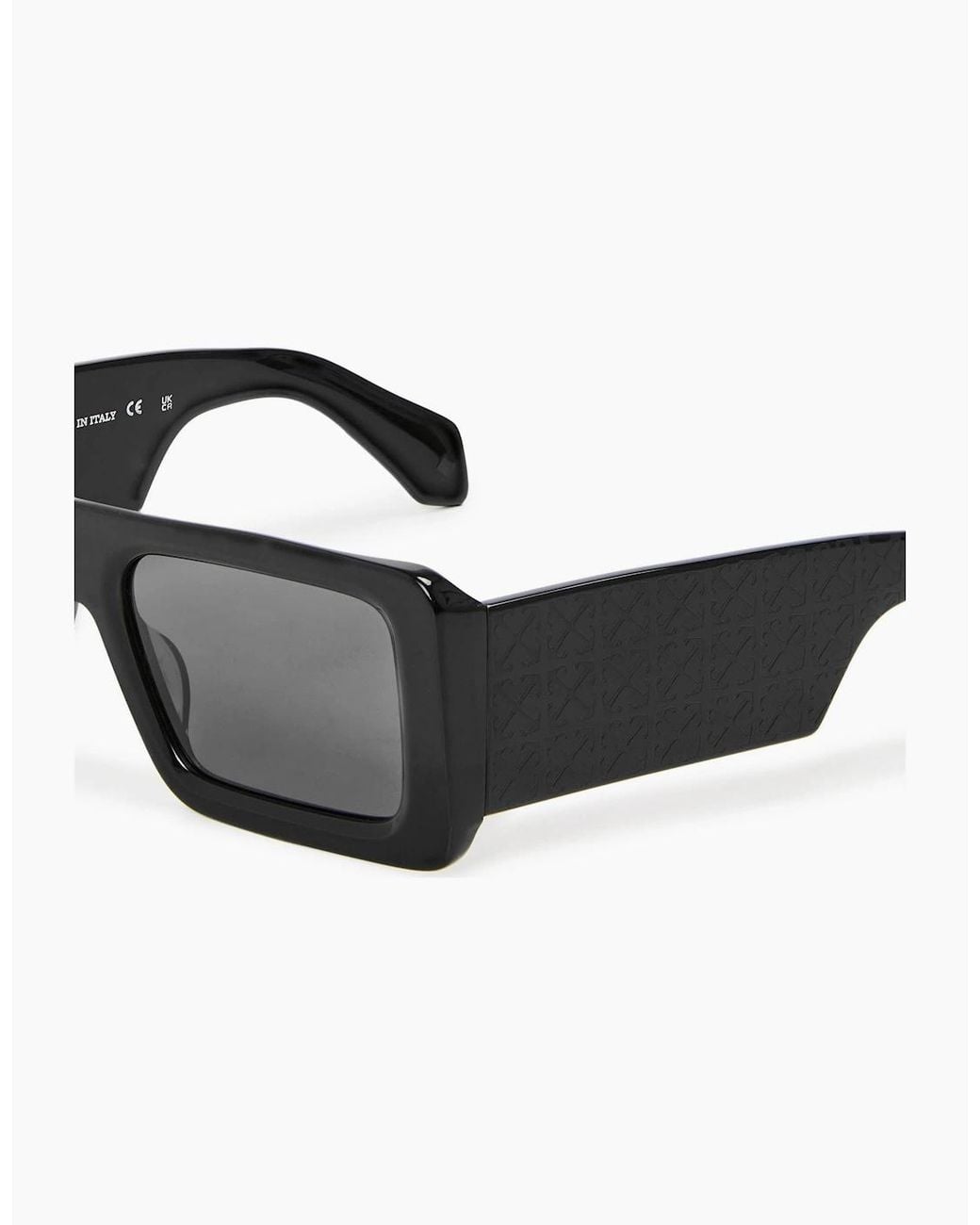 Off-White c/o Virgil Abloh Black Off Troy Sunglasses for men