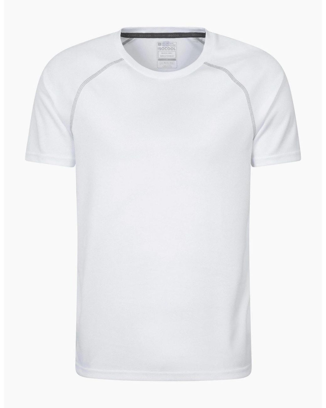 Mountain Warehouse Yellow Endurance Isocool T-Shirt for men