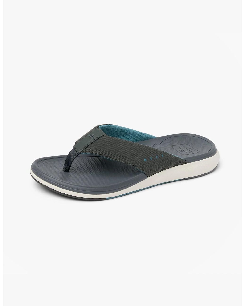 Reef Blue Cushion Norte Toe-Post Sandals//Offwhite for men