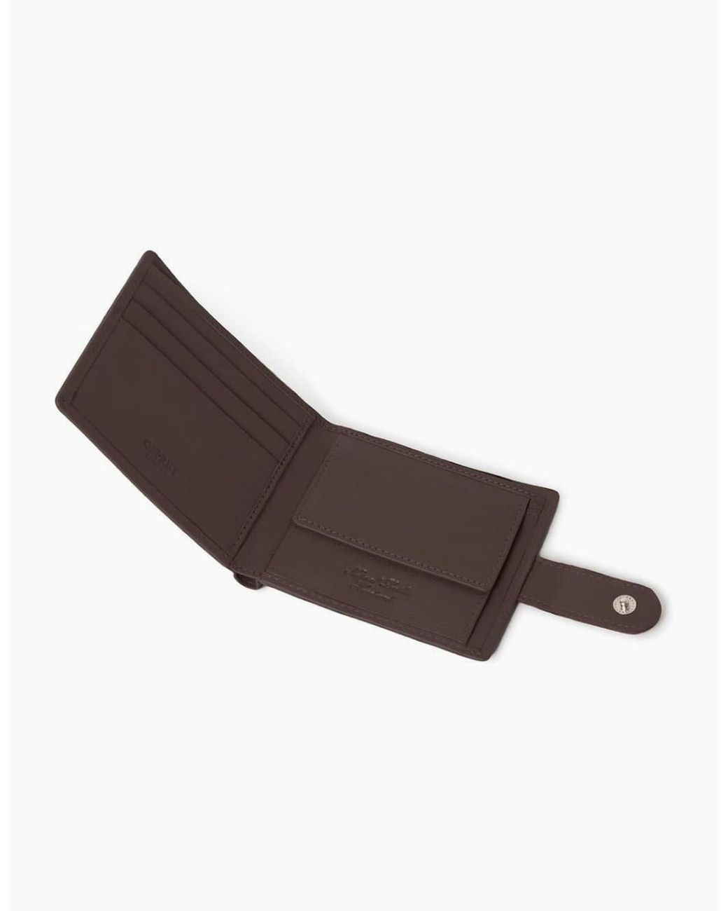 Osprey Brown Wesley Popper Wallet for men