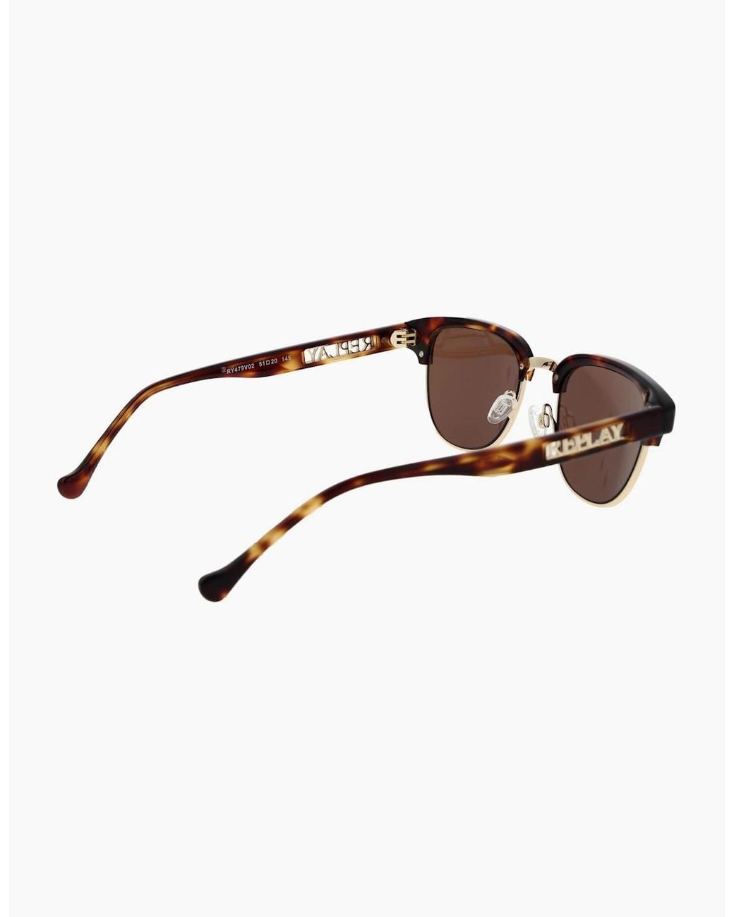 Replay Brown Sunglasses Ry479V 02S 51