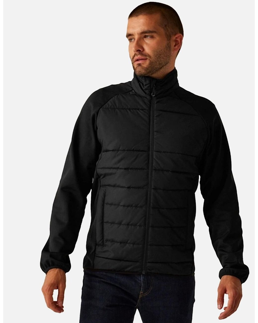 Regatta Black Professional Hybrid Jacket for men