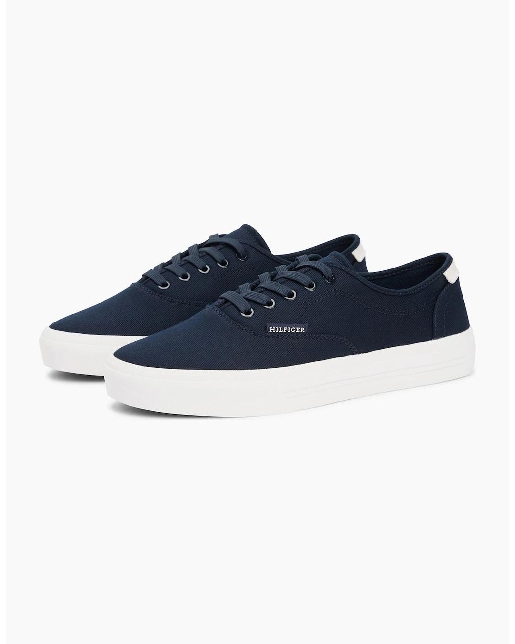 Tommy Hilfiger Blue Vulc Cup Casual Trainers Desert Sky for men