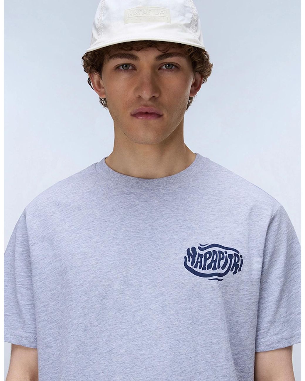 Napapijri Blue Elior Short Sleeve T-Shirt