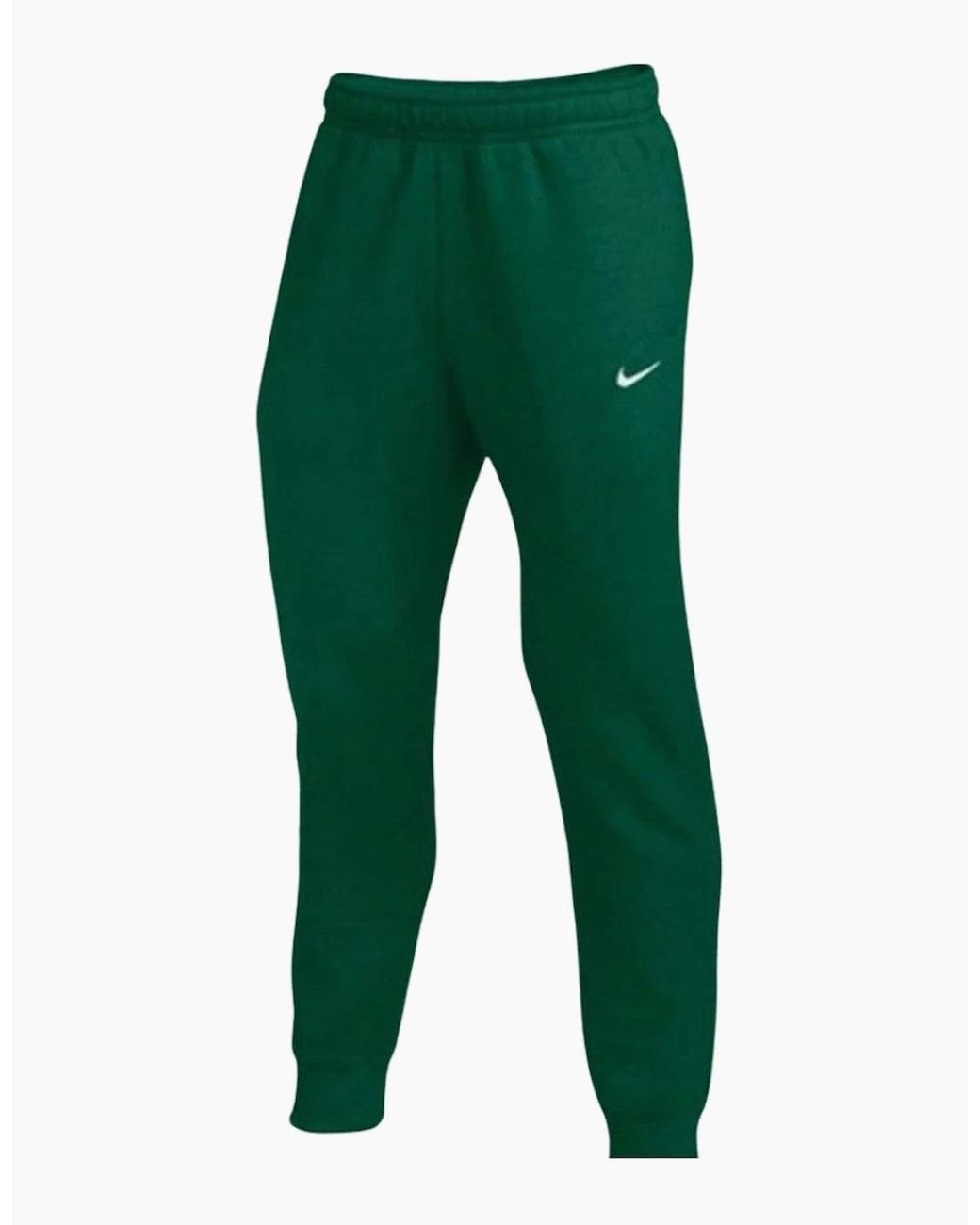 Nike Green Plain Dark Sweatpants for men