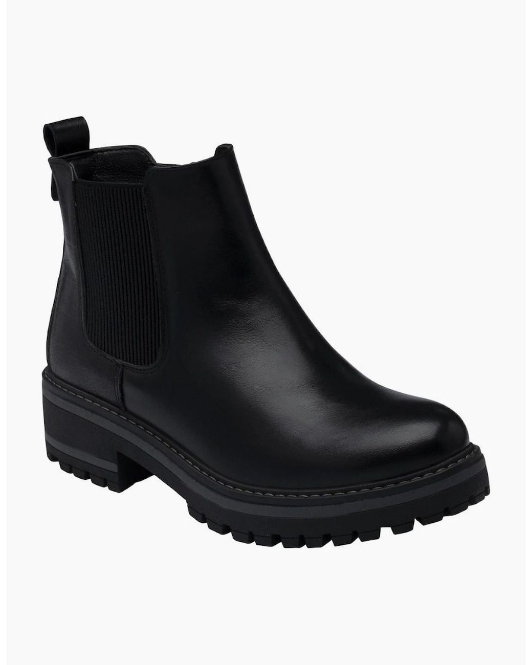 Lotus Black Prescott Ankle Boots
