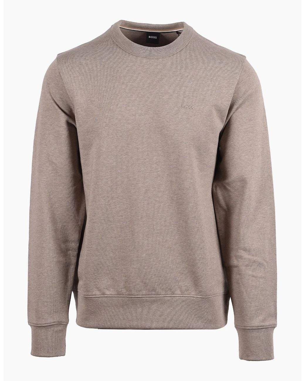 Boss Brown Boss H Sharpe Sweatshirt Open for men