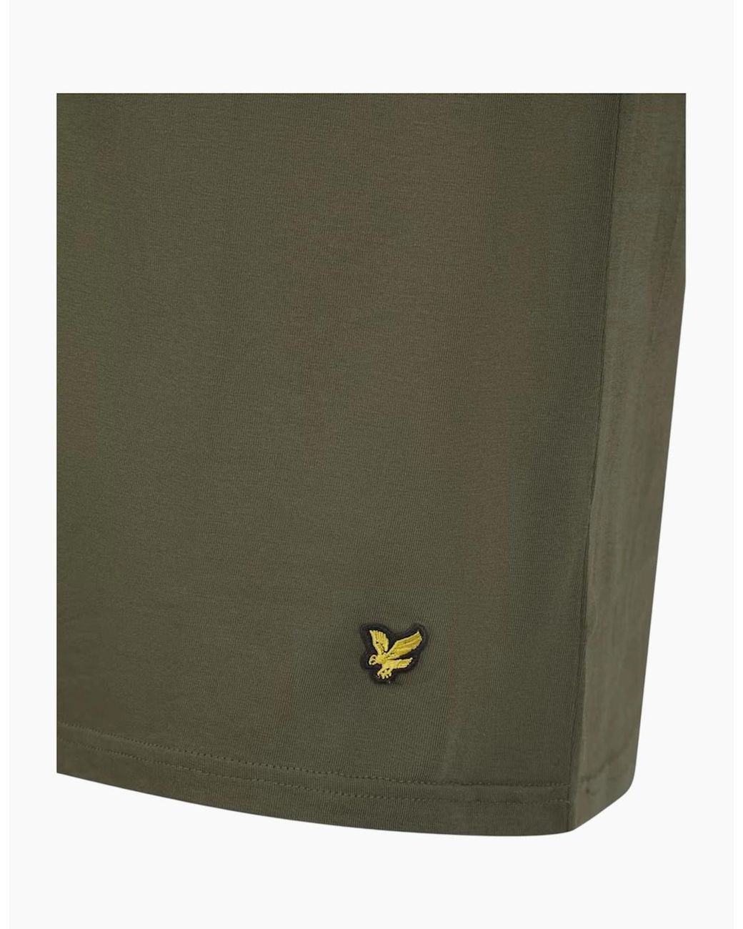 Lyle & Scott Green Lyle & Scott Cotton Pajamas Set for men