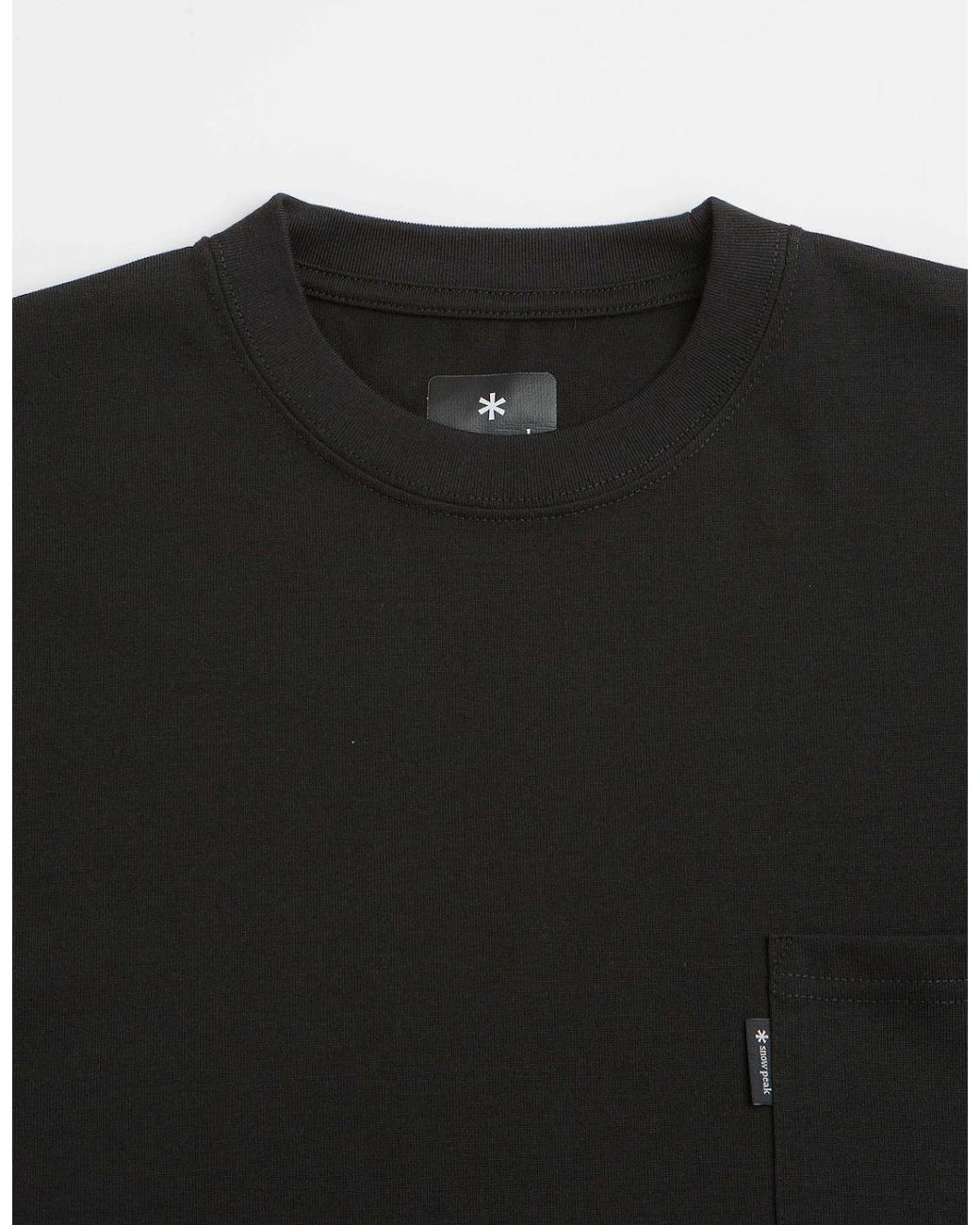 Snow Peak Gray Snow Peak Standard Pocket T-Shirt