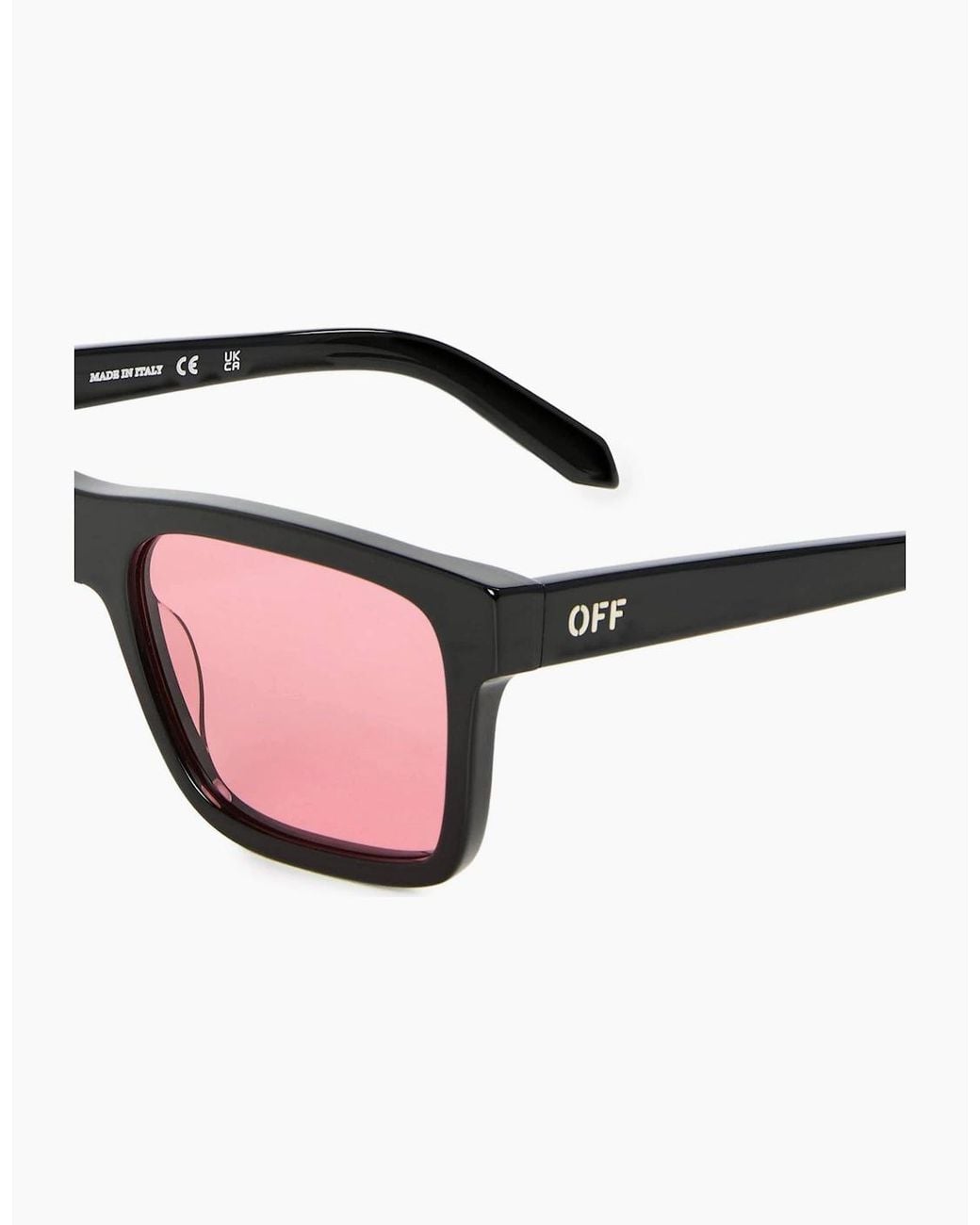 Off-White c/o Virgil Abloh Brown Off Galena Sunglasses for men