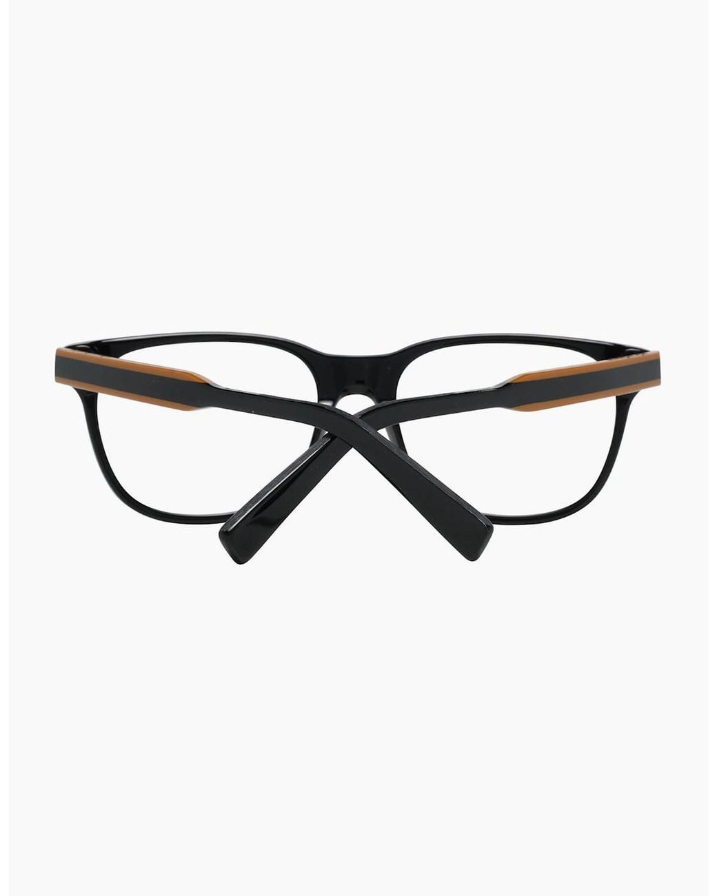 Zegna Black Optical Frame Ez5120 001 54 for men