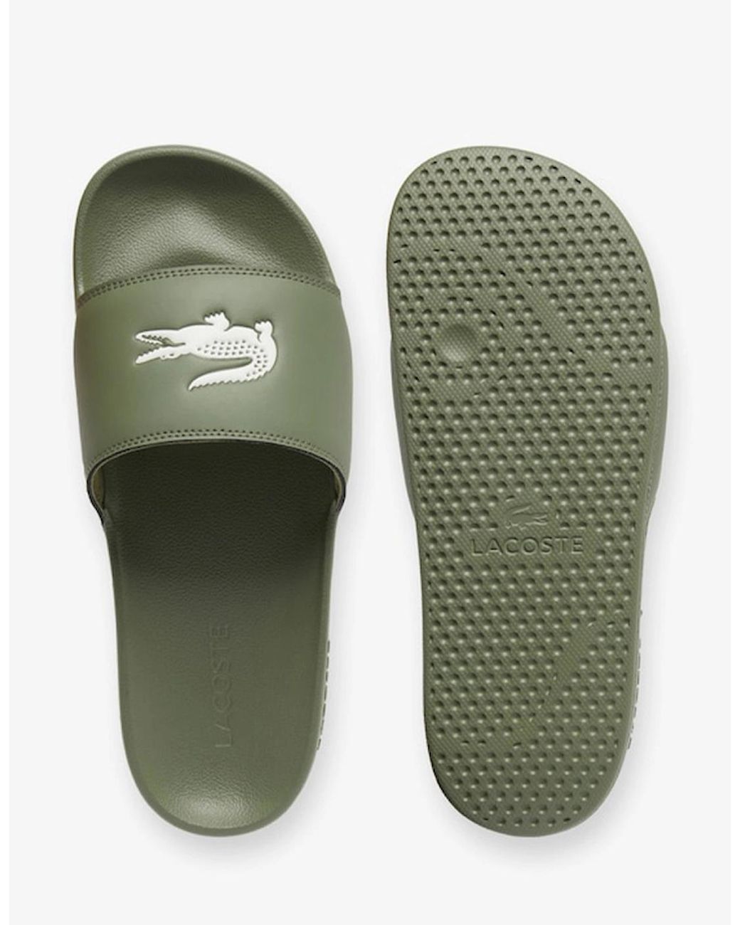 Lacoste White Serve Slide 0.0 for men