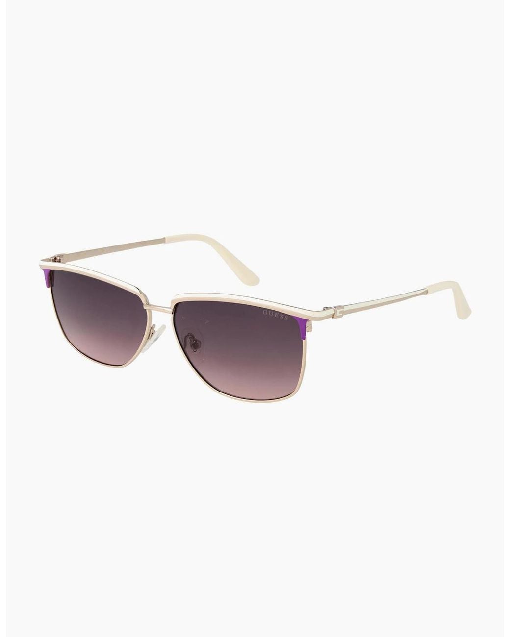 Guess White Sunglasses Gu00133 21B 56