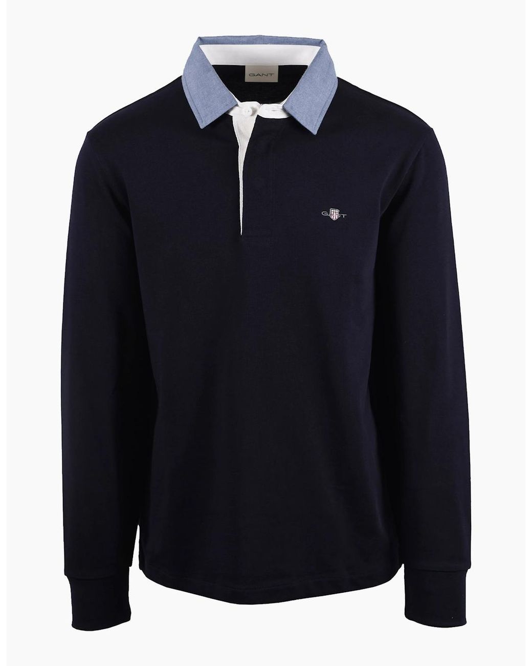 Gant Blue Classic Heavy Rugger for men