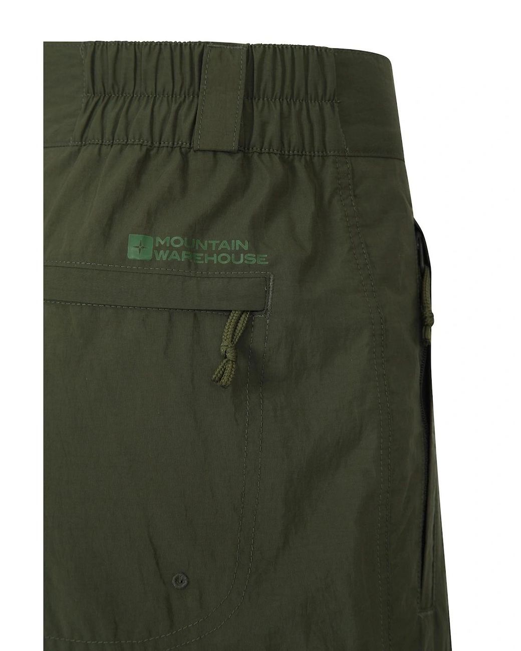 Mountain Warehouse Green Explore Cargo Shorts for men