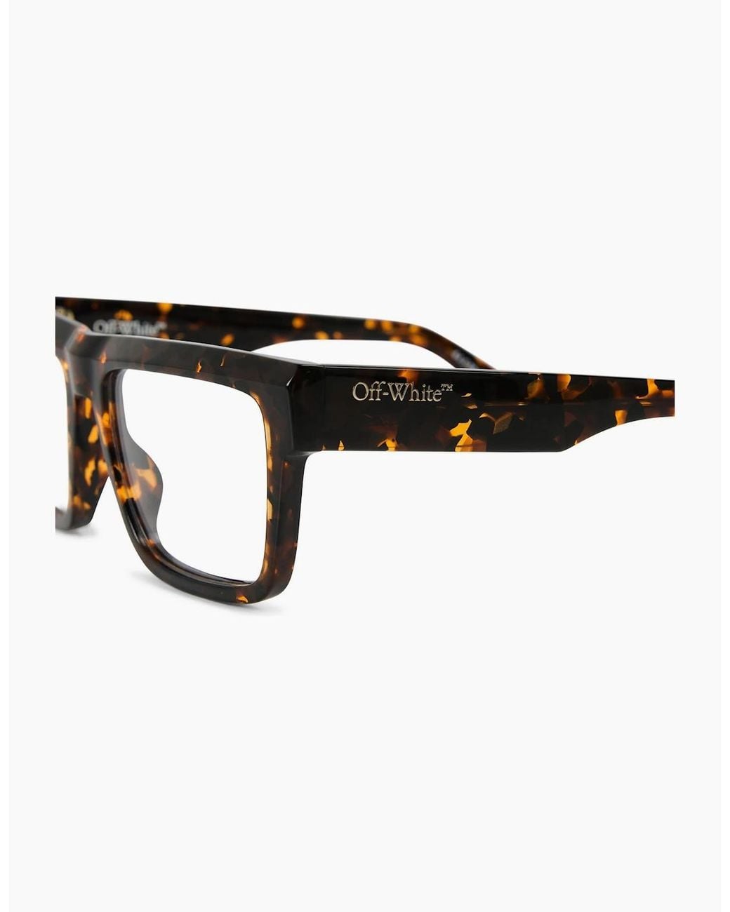 Off-White c/o Virgil Abloh Brown Off Eyewear Style 8L for men