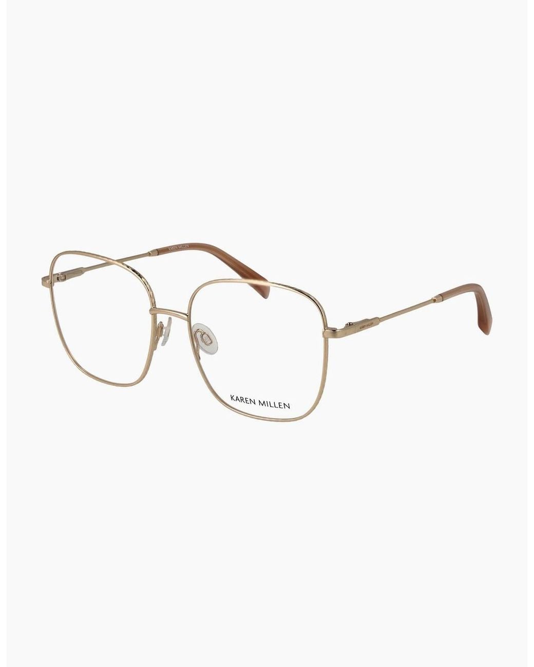 Karen Millen Metallic Optical Frame Km3027 402 55