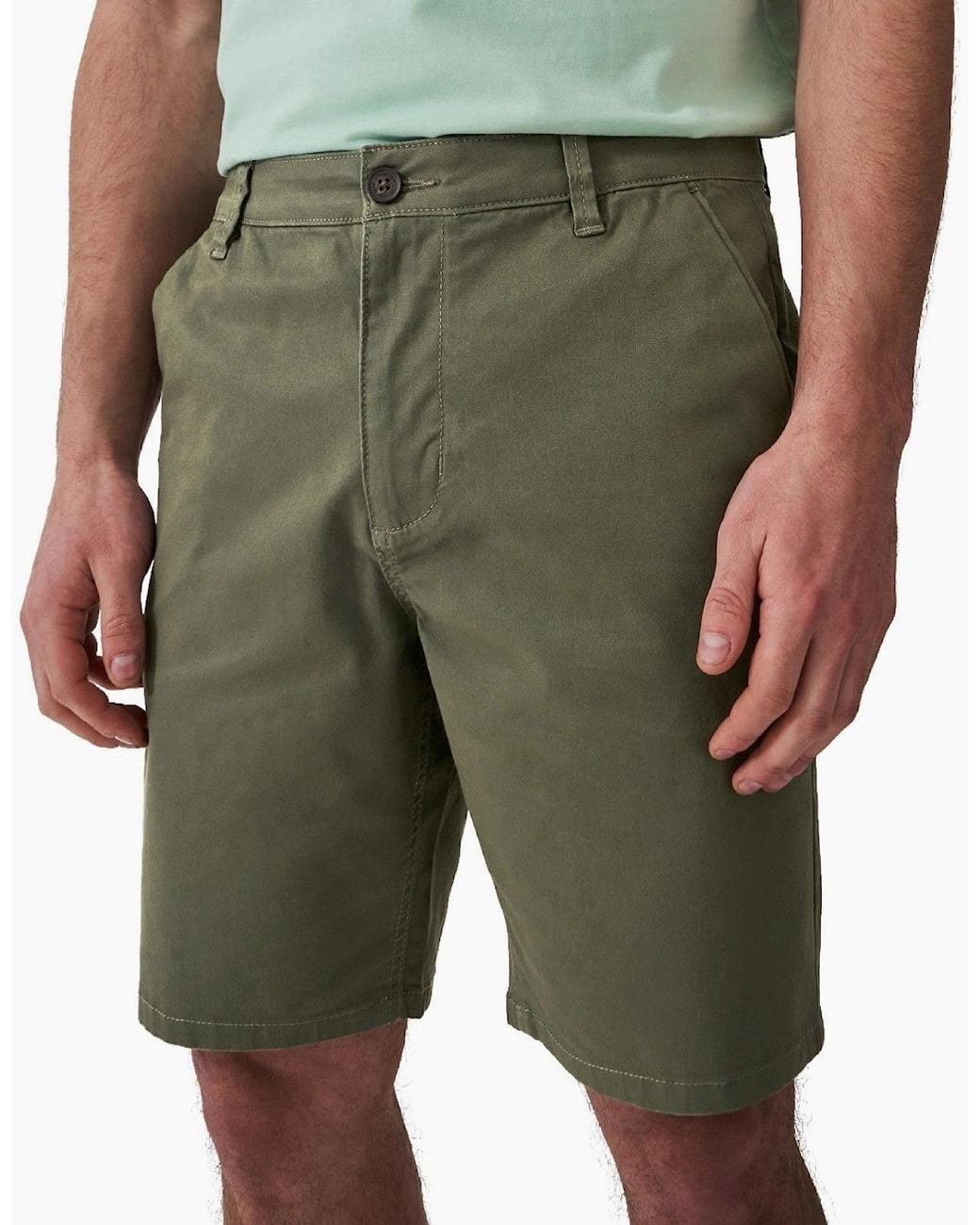 Crew Natural Bermuda Chino Shorts for men