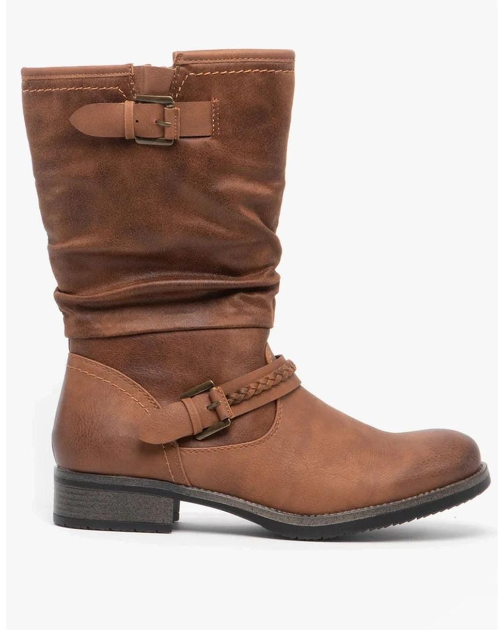Rieker Brown 98860 Ankle Boots