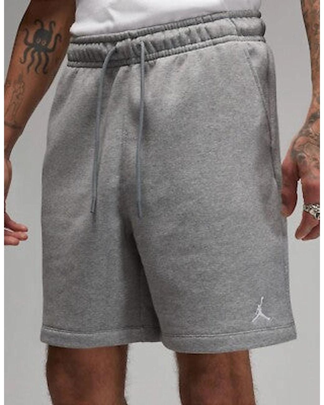 Nike Gray Jordan Fleece Short for men
